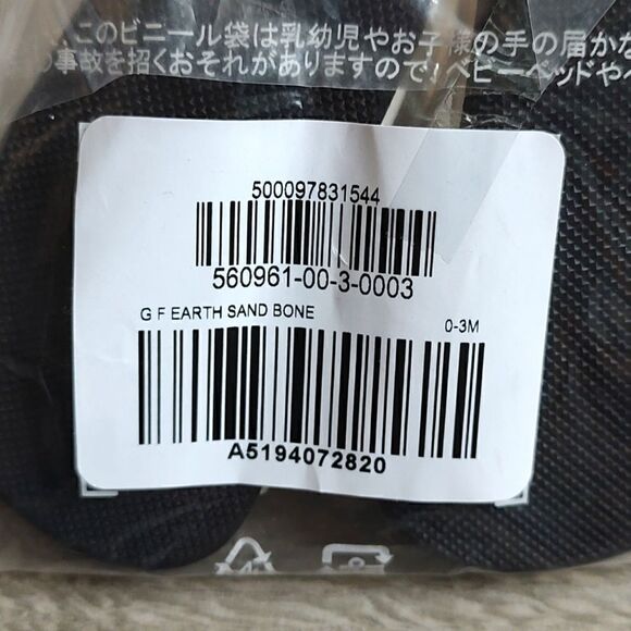 Old Navy New With Tag Size 0-3 Months Faux-Leather Double-Buckle Sandals - Picture 10 of 10